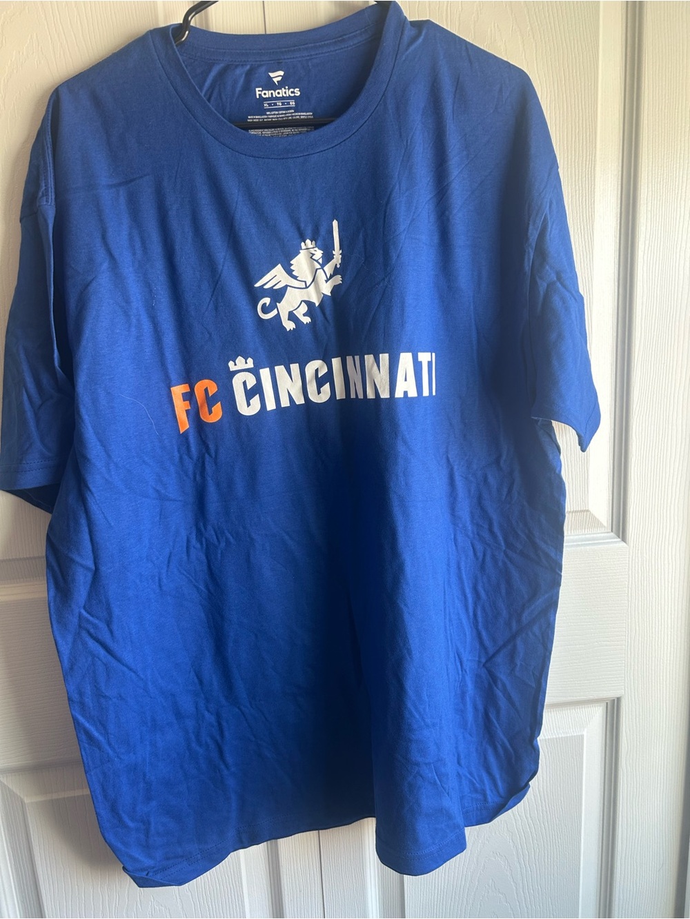 FC‎ Cincinnati Fanatics XL T-Shirt - Royal Blue Soccer Tee